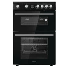 Image of Hisense 60cm Electric Cooker - Black HDE3211BBUK
