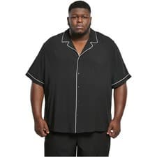 Image of Urban Classics Bowling Shirt Men Top Shirt Casual Shirt Men's Sport