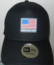 Image of New Era Mens New York Cap BLACK ONE SIZE FITS S/M