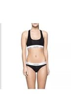 Image of Calvin Klein Thongs Size M Black