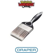 Image of Draper 20580 Flat Paint Brush with Soft Grip 80mm