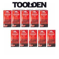 Image of N-Durance T144D Fast Straight Cut Jigsaw Blades for Wood 100mm x 1.3mm x 6 TPI (