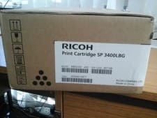 Image of Genuine Ricoh Toner Cartridge Ricoh 407168 SP 3400LBG VAT Included Open