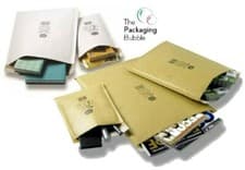 Image of Jiffy Airkraft Bubble Padded Envelopes Mailers Bags Gold White -All Sizes & QTYS