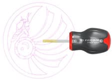 Image of Facom AT6.5X35 Protwist Short Blade Slotted 6.5 x 1.2mm Screwdriver
