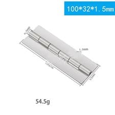 Image of 304 Stainles Steel Folding Butt Hinges Without Hole Hinge Furniture Door Hinge
