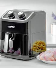Image of GEEPAS GAF37527UK Vortex Digital 5L Air Fryer - Black