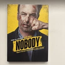 Image of NOBODY - Region 1 DVD with Card Sleeve.