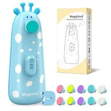Image of Baby Nail File Electric,Safe Baby Nail Trimmer with 10 Grinding