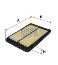 Image of Air Filter Fits Nissan Qashqai X-Trail Renault Kadjar Koleos NAPA NFA1263
