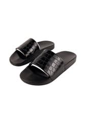 Image of Polo Ralph Lauren Mens Slides Black 40,5 (UK 6.5 US 9) Brand New