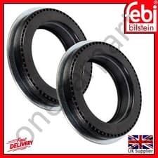 Image of 2 Front Strut Mount Roller Bearings For Audi Seat Skoda VW Febi 22498 1K0412249