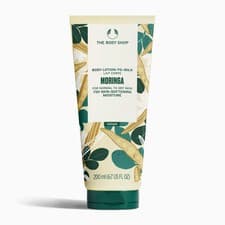 Image of THE BODY SHOP Moringa Body Lotion-To-Milk for Normal to Dry Skin 72H Moisture