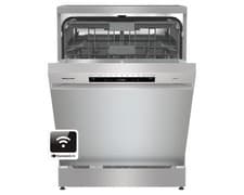 Image of Hisense HS673C60XUK 16 Place Freestanding Stainless Steel Full Size Dishwasher