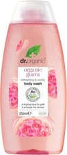 Image of Dr Organic Guava Body Wash, Shower Gel, Mens, Womens, Natural, Vegan