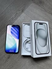 Image of Apple iPhone 15 Unlocked, Black 256GB