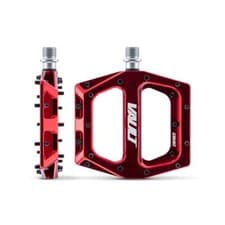 Image of DMR Vault Pedals Deep Red 9/16" MTB DH Enduro AM BMX Flat Alloy
