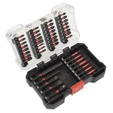 Image of Sealey Power Tool Bit Set 44pc Impact Grade With Carry Case - AK8280