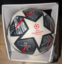 Image of adidas® Finale Pro 20th Anniversary UCL Men's Ball - White/Hiemet/Plamet