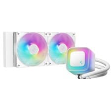 Image of DeepCool LE240 V2 240mm Liquid CPU Cooler ARGB Fans, Anti-Leak Tech, Quiet Pump