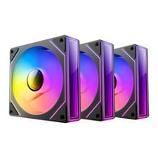 Image of 120mm Antec Vision 120 ARGB Triple Fan Pack, Black, 9 Blade, 800-1800rpm, 44.5FM