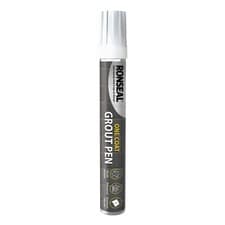Image of Ronseal One Coat Grout Pen White 15ml