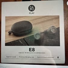 Image of Bang & Olufsen Beoplay E8 Bluetooth Earbuds Earphones . Unused. Charcoal Sand
