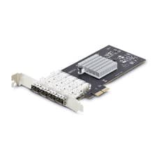 Image of StarTech 4-Port GbE SFP Network Card PCIe 2.0 x2 (x4 x8 x16 Compatible) Intel...