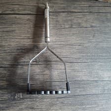 Image of Kitchen Craft Profesional Stainless Steel Masher,Dishwasher Safe