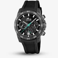 Image of Lotus Mens Black Chronograph Watch L18974/3