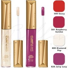 Image of RIMMEL Oh My Gloss! Plump Moisturising Smoothening Lip Gloss 6.5ml *CHOOSE*