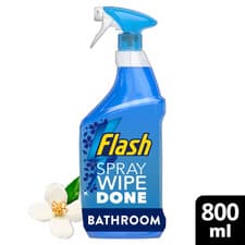 Image of FLASH Spray Wipe Done All Purpose Disinfectant Multi Surface Cleaner 800ml