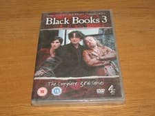 Image of Black Books Complete Series 3 - DVD UK, Brand New Sealed