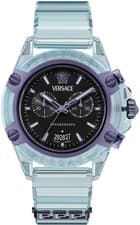 Image of Versace VE8P01225 New Icon Active Chrono blue black Men's Women's Unisex Watch