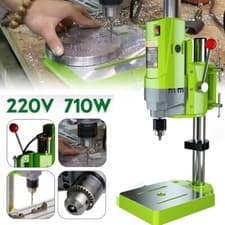 Image of 710w Rotary Pillar Drill 5 Speed Heavy Duty Bench Press Drilling Table Stand
