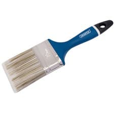 Image of Draper Soft Grip Handle Paint Brush Painting Stainless Steel Ferrule 75mm 3"