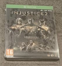Image of XBOX ONE INJUSTICE 2 DAY ONE EDITION STEELBOOK & GAME BRAND NEW SEALED UK