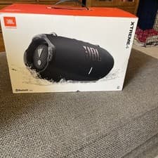 Image of JBL Xtreme 4 Black Portable Bluetooth Speaker with Powerful Bass and Waterproof-