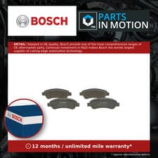 Image of Brake Pads Set fits FIAT DUCATO 250 2.2D Rear 06 to 14 4HV Bosch 71752979 New