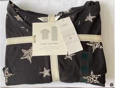 Image of M&S LOUNGE WEAR(Black Star or Pink Heart) COTTON PYJAMA SET