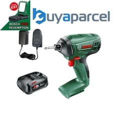 Image of Bosch AdvancedImpactDrive 18 Cordless 18v Impact Driver Power4ALL 1 x2AH Battery