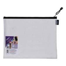 Image of Snopake Eva Mesh Zippa Bag Foolscap (3 Pack) 15839