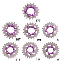 Image of MTB Single Speed Cassette Cog Gear 17-23T Freewheel Cassette Sprocket Ring