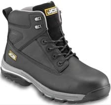 Image of JCB FAST TRACK Mens Leather S3 Safety Work Boots Waterproof Steel Toe Cap Size