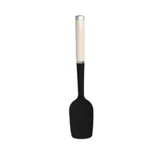 Image of KitchenAid Silicone Spoon Spatula, Heat Resistant Cooking Utensil, Almond Cream