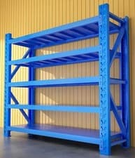 Image of Garage Racking Warehouse Workshop Storage Heavy Duty Shelving 1000kg 2 metre NEW
