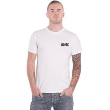 Image of AC/DC Black Ice Band Logo T Shirt S