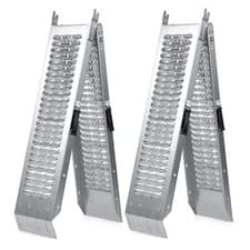 Image of VEHICLE LOADING RAMP HEAVY DUTY 400KG CAPACITY FOLDING MOTORBIKE BIKE ACCESS