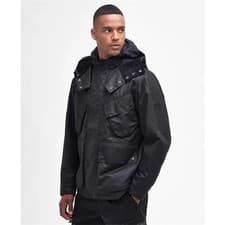 Image of new mens BARBOUR waxed jacket waterproof coat element size XL RRP £549 b2