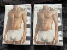 Image of Calvin Klein Boxers 3pk Cotton Stretch LOW RISE Trunks